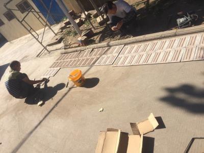 艺彩JN体育瓷砖粘结剂服务洛阳第十四中校区建设