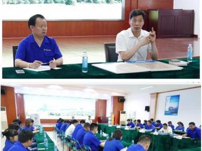 受益匪浅！上海岩彩科技孙保林总经理来JN体育做报告